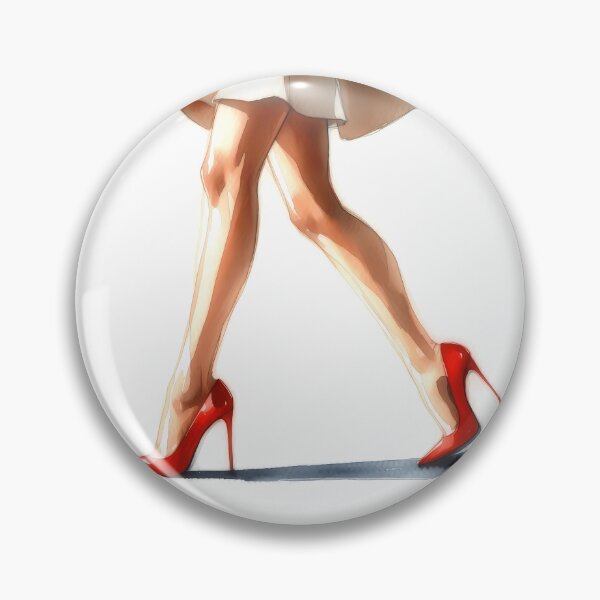 Item preview, Red High Heels designed and sold by Visual Nomad Club.