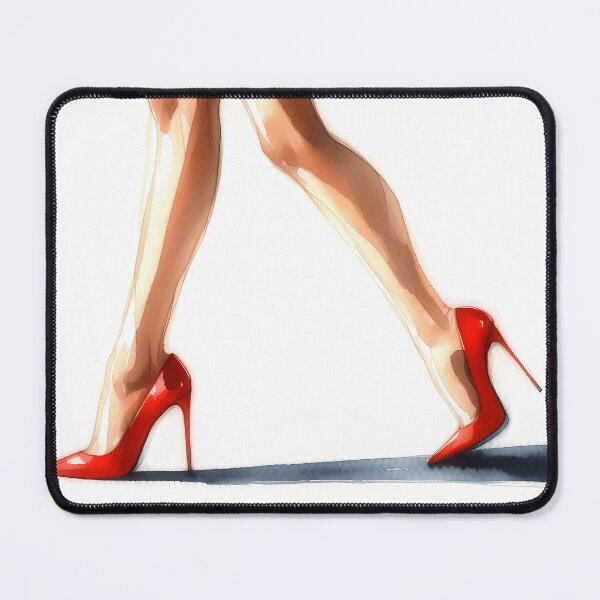 Item preview, Red High Heels designed and sold by Visual Nomad Club.