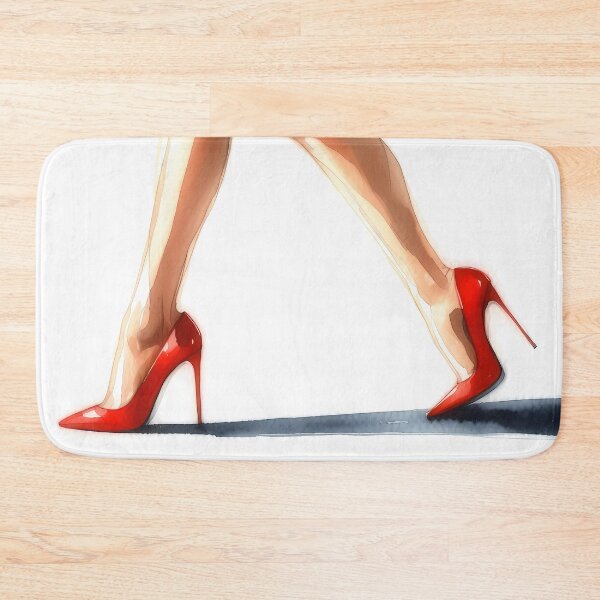Item preview, Red High Heels designed and sold by Visual Nomad Club.