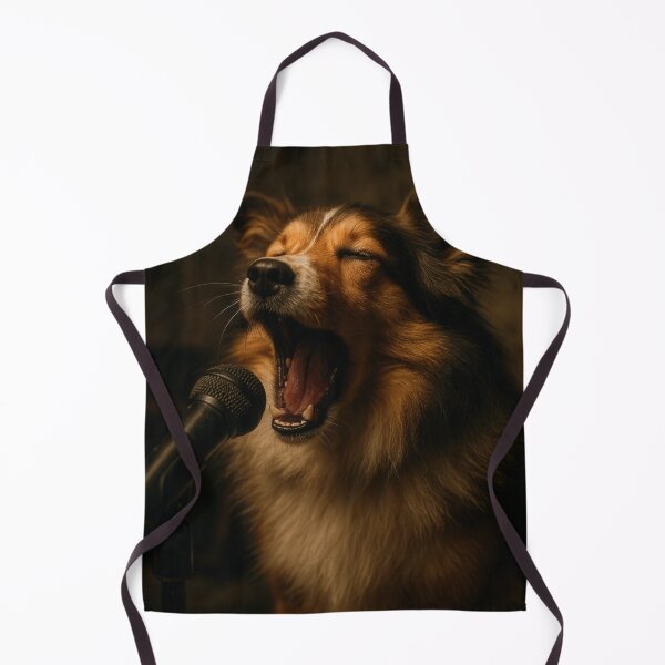 Item preview, Sheltie Singing with Soulful Garage Band Emotion designed and sold by Flying Doggo.