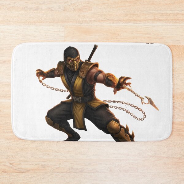 Item preview, Scorpion Get Over Here Mortal K. designed and sold by GeekArtUniverse.