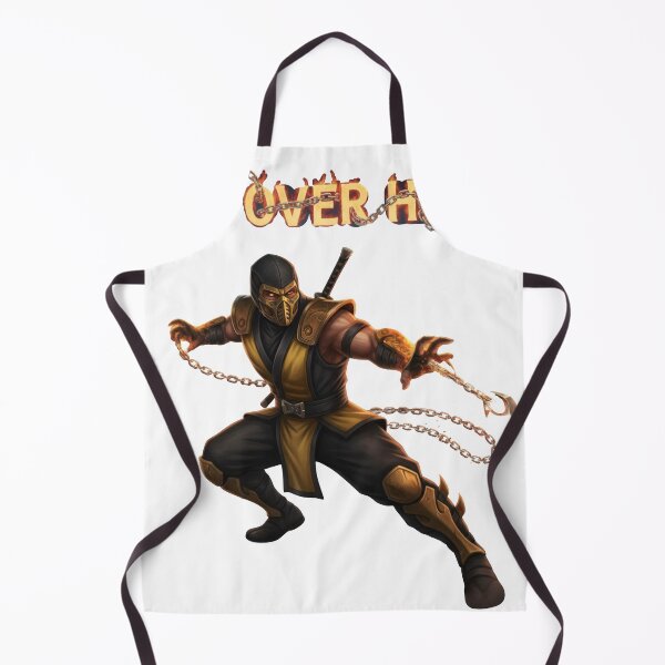 Item preview, Scorpion Get Over Here Mortal K. designed and sold by GeekArtUniverse.