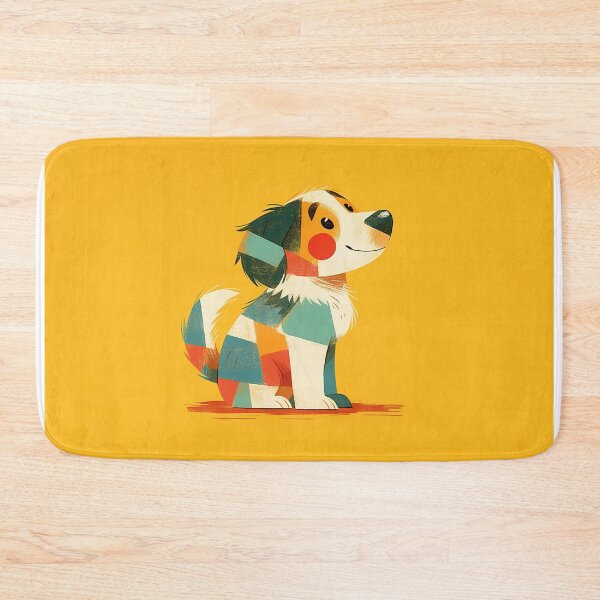 Item preview, Playful Dog Illustration – Minimal Papercut Cartoon Style designed and sold by Christian Weiss.