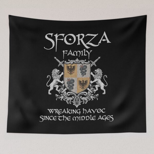 Item preview, Sforza Family Crest – Medieval Heritage Emblem for Ancestry Lovers & Vintage Style Fans designed and sold by 9X FR.