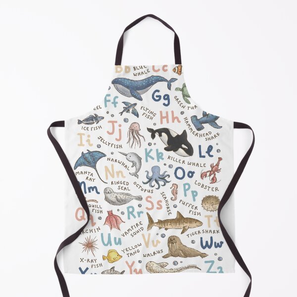 Item preview, Ocean Animals Alphabet designed and sold by Those Pencil Shavings.
