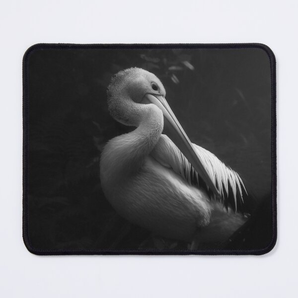 Item preview, Majestic Pelican in Monochrome Light designed and sold by RastislavS.