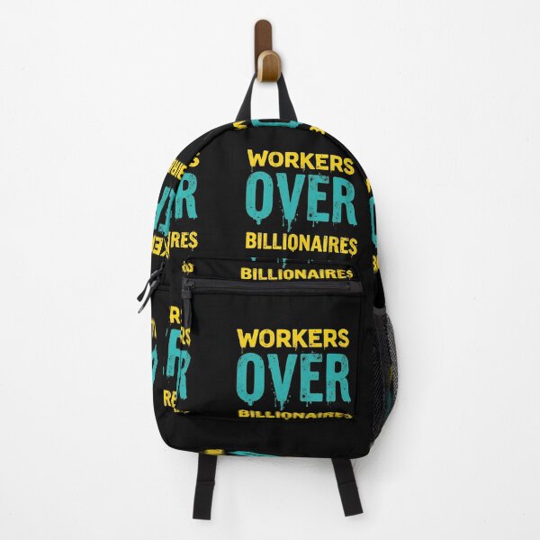 Item preview, Workers Over Billionaires – Bold Activist Statement designed and sold by Nest & Thread.
