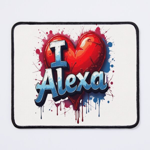 Item preview, I Love Alexa Classic T-Shirt designed and sold by ColorsSoul ⭐️⭐️⭐️⭐️⭐️.