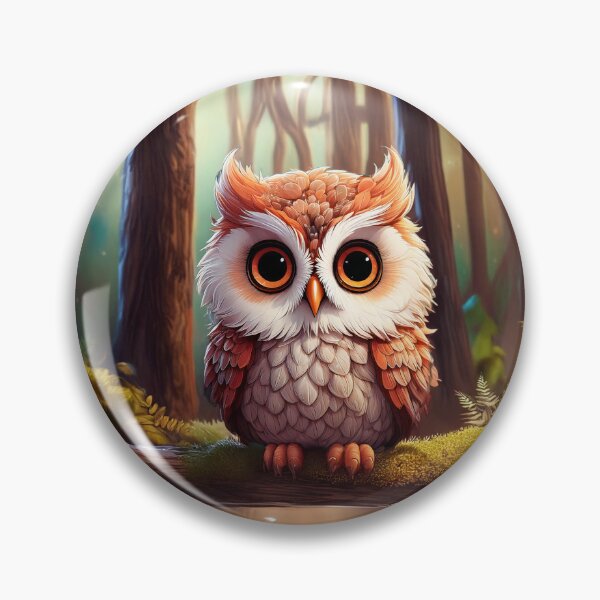 Item preview, Blodeuwedd, The Flower-Faced Owl of Welsh Legend designed and sold by Englandbear.