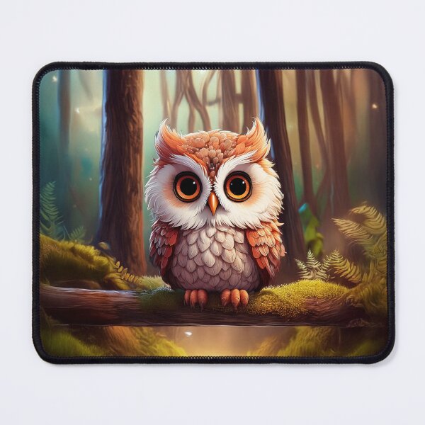 Item preview, Blodeuwedd, The Flower-Faced Owl of Welsh Legend designed and sold by Englandbear.