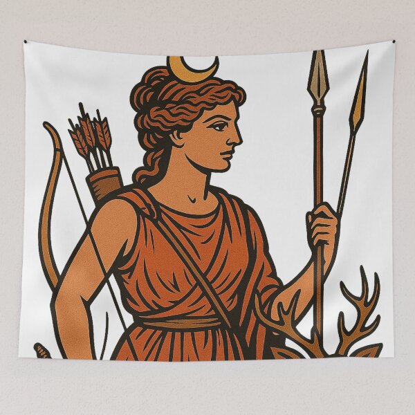 Artikelvorschau, Griechenland, Land der Mythen. Göttin Artemis entworfen und verkauft von PHILILY.