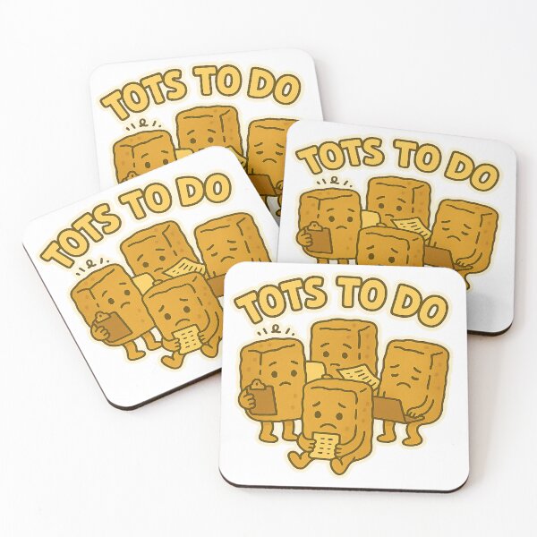 Item preview, Tots To Do – Funny Busy Tater Tot Cartoon Design designed and sold by Tater Tales.