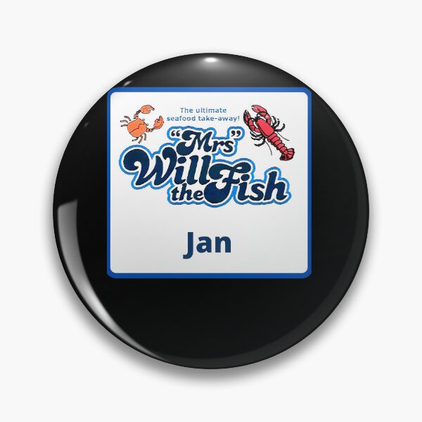 Item preview, Mrs Will The Fish Jan designed and sold by Simonepos.