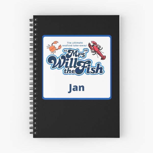 Item preview, Mrs Will The Fish Jan designed and sold by Simonepos.