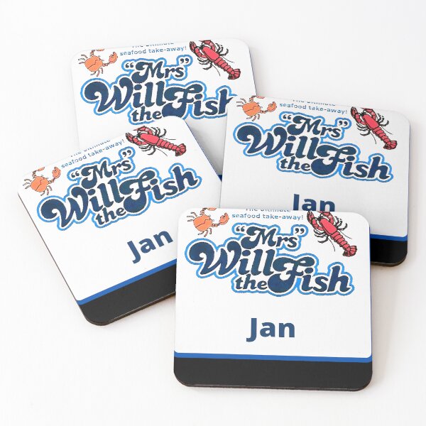 Item preview, Mrs Will The Fish Jan designed and sold by Simonepos.