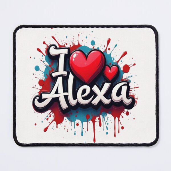 Item preview, I Love Alexa Classic T-Shirt designed and sold by ColorsSoul ⭐️⭐️⭐️⭐️⭐️.