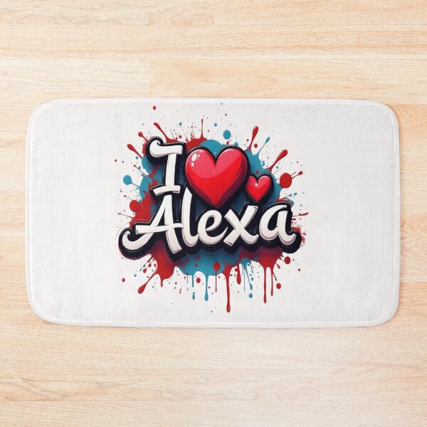 Item preview, I Love Alexa Classic T-Shirt designed and sold by ColorsSoul ⭐️⭐️⭐️⭐️⭐️.