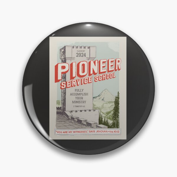 Item preview, Pioneer Service School 2024 (Vintage Watchtower) designed and sold by bakaligwilto.
