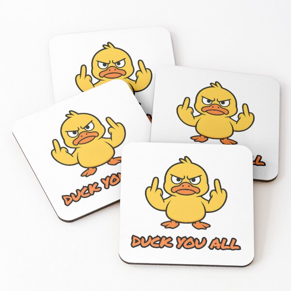 Item preview, Duck You All – Cool Sarcastic Design designed and sold by DanielBDesigns.