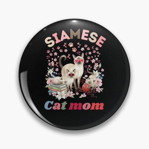 Item preview, Siamese cat mom designed and sold by Fateh-Kro ⭐⭐⭐⭐⭐.