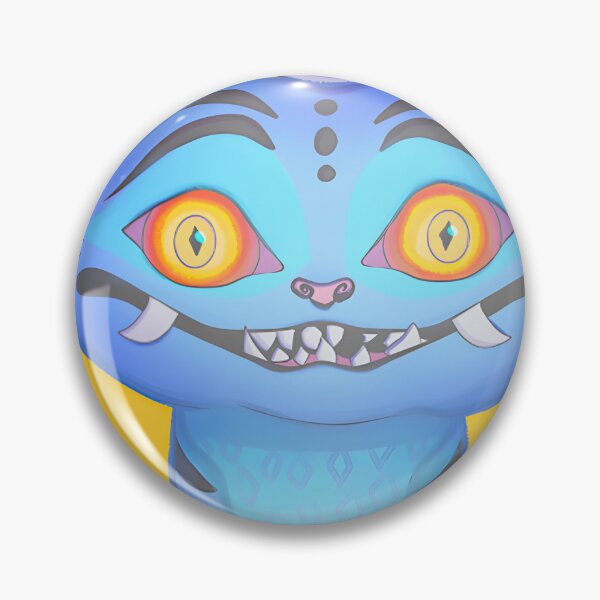 Item preview, Mystical Blue Tiger Beast with Hat Bird Companion designed and sold by SuzanneViseur.