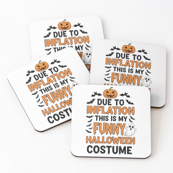Item preview, Due to Inflation This is My Funny Halloween Costume designed and sold by MinimalMyth.