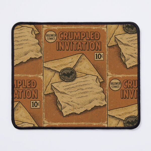 Item preview, Spooky Ephemera: Crumpled invitation designed and sold by bapupa.