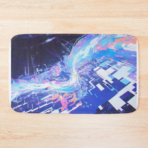 Item preview, Digital Cosmic Stream in Glitch Style designed and sold by Christian Weiss.