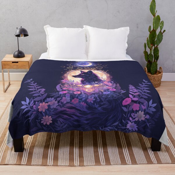 Item preview, Lunar Wolf with Floral Magic designed and sold by Christian Weiss.