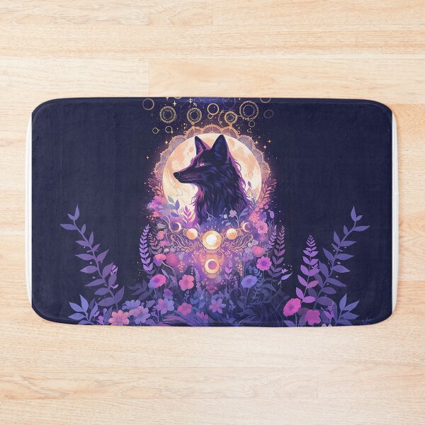 Item preview, Lunar Wolf with Floral Magic designed and sold by Christian Weiss.