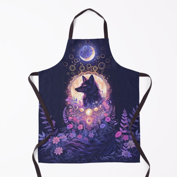 Item preview, Lunar Wolf with Floral Magic designed and sold by Christian Weiss.
