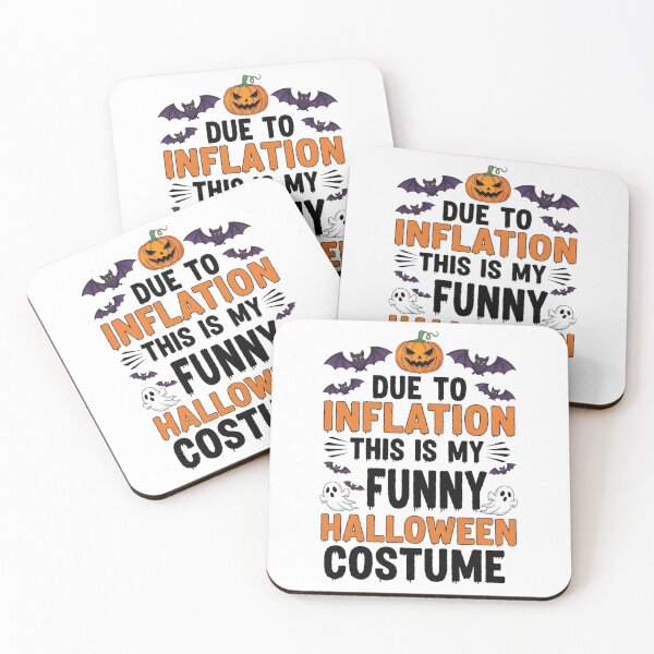 Item preview, Due to Inflation This is My Funny Halloween Costume designed and sold by MinimalMyth.
