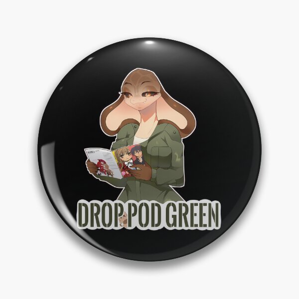 Item preview, Manga Acici Drop Pod Green  designed and sold by DixieJacobs.