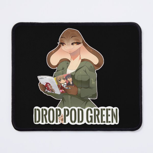 Item preview, Manga Acici Drop Pod Green designed and sold by DixieJacobs.