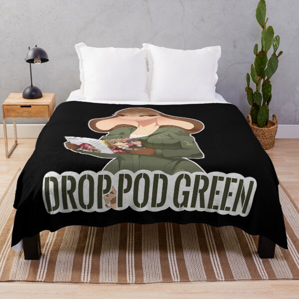 Item preview, Manga Acici Drop Pod Green  designed and sold by DixieJacobs.
