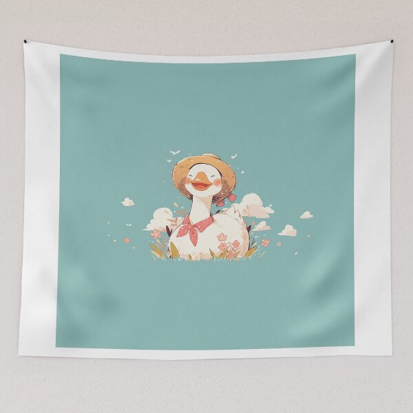 Item preview, Straw Hat Goose in the Field designed and sold by Christian Weiss.