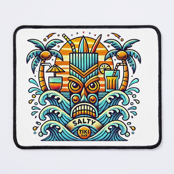 Item preview, Tiki Cocktail Surf designed and sold by SaltySpraySurf.