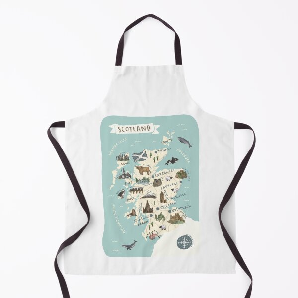 Item preview, Map of Scotland designed and sold by Those Pencil Shavings.