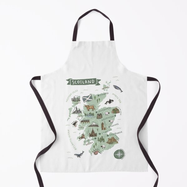 Item preview, Map of Scotland designed and sold by Those Pencil Shavings.
