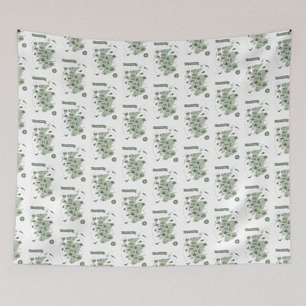 Item preview, Map of Scotland designed and sold by Those Pencil Shavings.