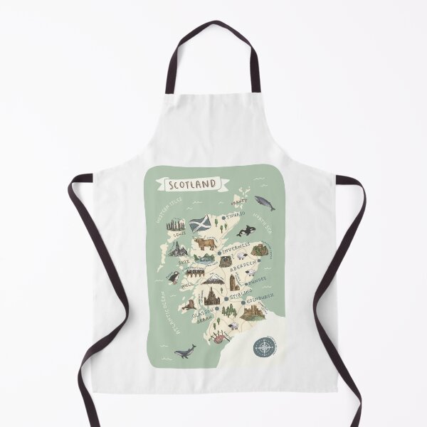 Item preview, Map of Scotland designed and sold by Those Pencil Shavings.