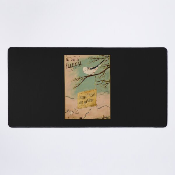 Item preview, Protect People Not Borders - Pro-Migrand Bird designed and sold by taniehacunia0.