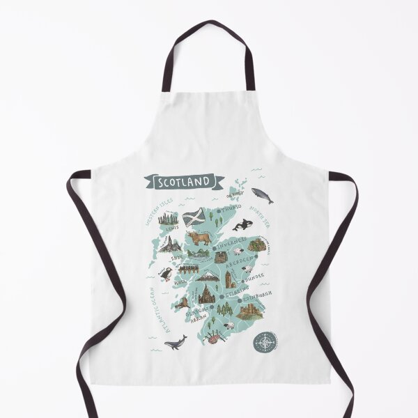 Item preview, Map of Scotland designed and sold by Those Pencil Shavings.