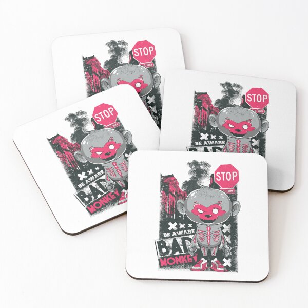 Item preview, Bad Monkey Street Art | Urban Graffiti Style Design designed and sold by Colorful-Garden.