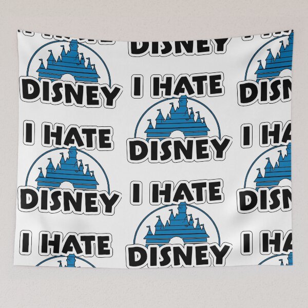 Item preview, I HATE DISNEY designed and sold by Simorgh11.
