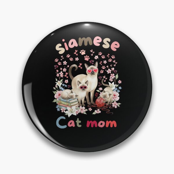 Item preview, Siamese cat mom designed and sold by Fateh-Kro ⭐⭐⭐⭐⭐.