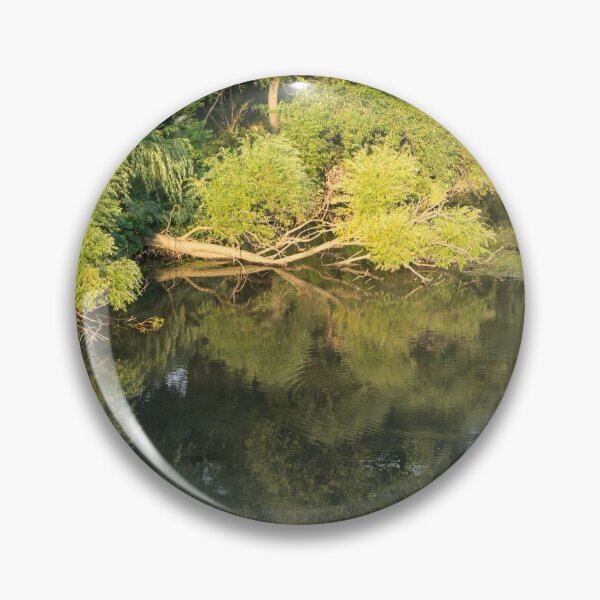 Item preview, Forested Riverbank Reflections Tranquility designed and sold by Georgia Mizuleva.