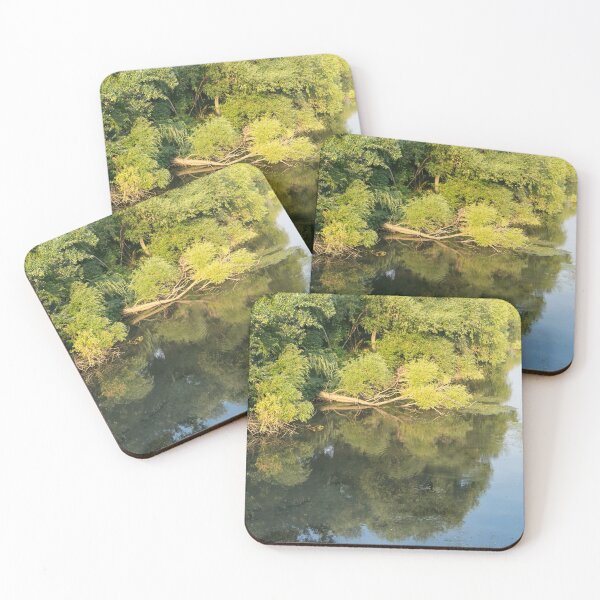 Item preview, Forested Riverbank Reflections Tranquility designed and sold by Georgia Mizuleva.