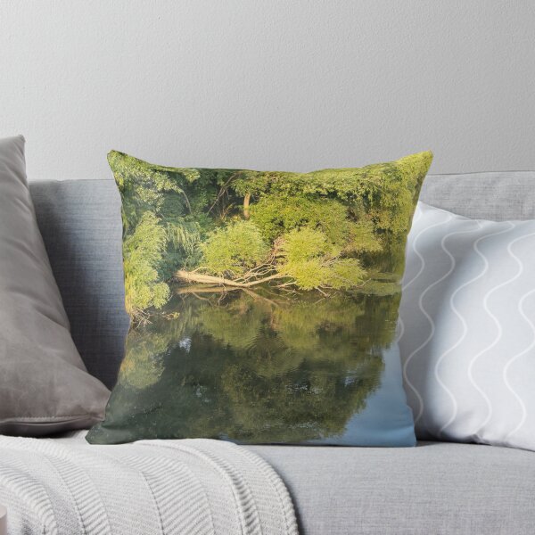 Item preview, Forested Riverbank Reflections Tranquility designed and sold by Georgia Mizuleva.
