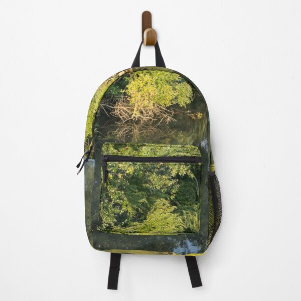 Item preview, Forested Riverbank Reflections Tranquility designed and sold by Georgia Mizuleva.